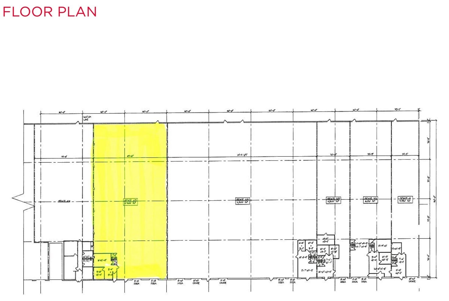 6511 Eastland Rd, Brook Park, OH à louer Plan d’étage– Image 1 sur 1