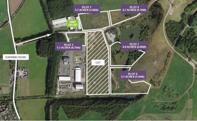 Eakring Rd, Bilsthorpe à vendre - Plan de site – Image 2 sur 3