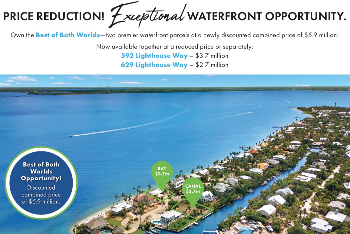 Sanibel Island, Two Lighthouse Way Lots portefeuille de 2 biens à vendre sur LoopNet.fr Aérien– Image 1 sur 19