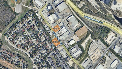 10800-10812 Hillpoint Dr, San Antonio, TX - Vue aérienne vue de carte