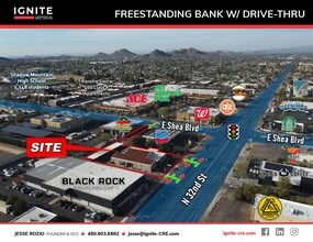 10440 N 32nd St, Phoenix, AZ - Vue aérienne vue de carte