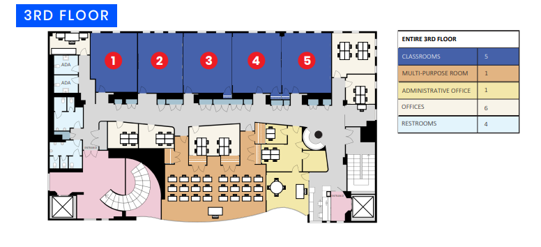 180 Amsterdam Ave, New York, NY à louer Plan d’étage– Image 1 sur 1