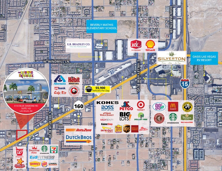 5250 Blue Diamond Rd, Las Vegas, NV à vendre - Photo de l’immeuble – Image 2 sur 3