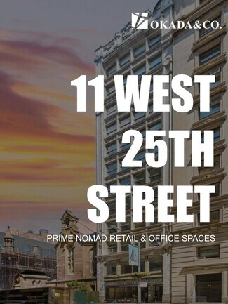 Plus de détails pour 11 W 25th St, New York, NY - Bureau, Local commercial à louer