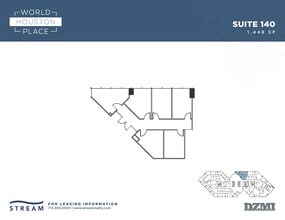 15710 John F Kennedy Blvd, Houston, TX à louer Plan d’étage– Image 1 sur 1