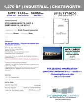 9705 Owensmouth Ave, Chatsworth, CA à louer Photo de l’immeuble– Image 1 sur 1
