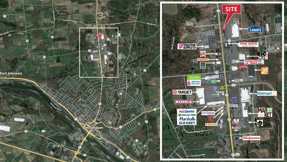 4833 State Highway 30, Amsterdam, NY à vendre - Aérien – Image 2 sur 4