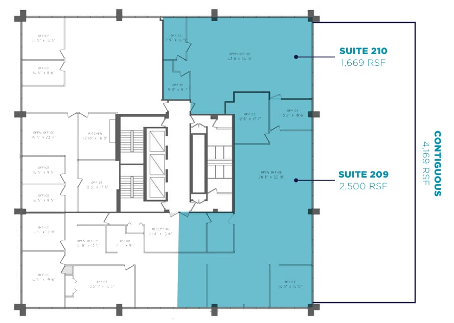 5755 Granger Rd, Independence, OH à louer Plan d’étage– Image 1 sur 1