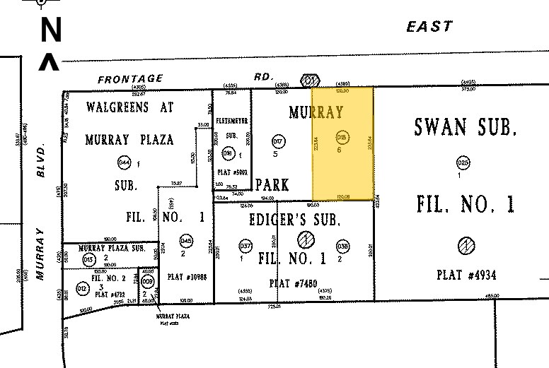 4385 E Platte Ave, Colorado Springs, CO à louer - Plan cadastral – Image 2 sur 3