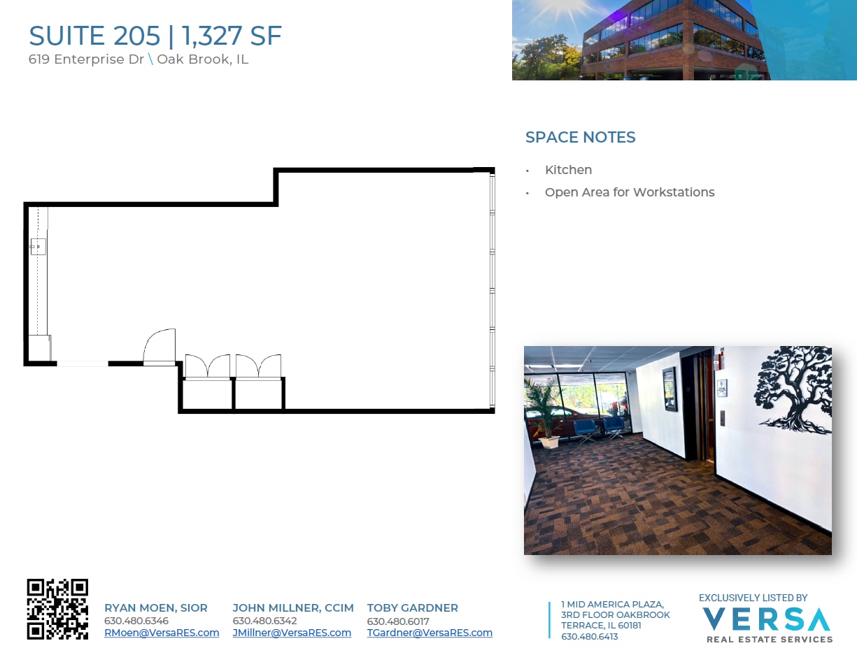 619 Enterprise Dr, Oak Brook, IL à louer Photo intérieure– Image 1 sur 2