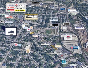 7440 Broadway Ave, Cleveland, OH - Vue aérienne  vue de carte