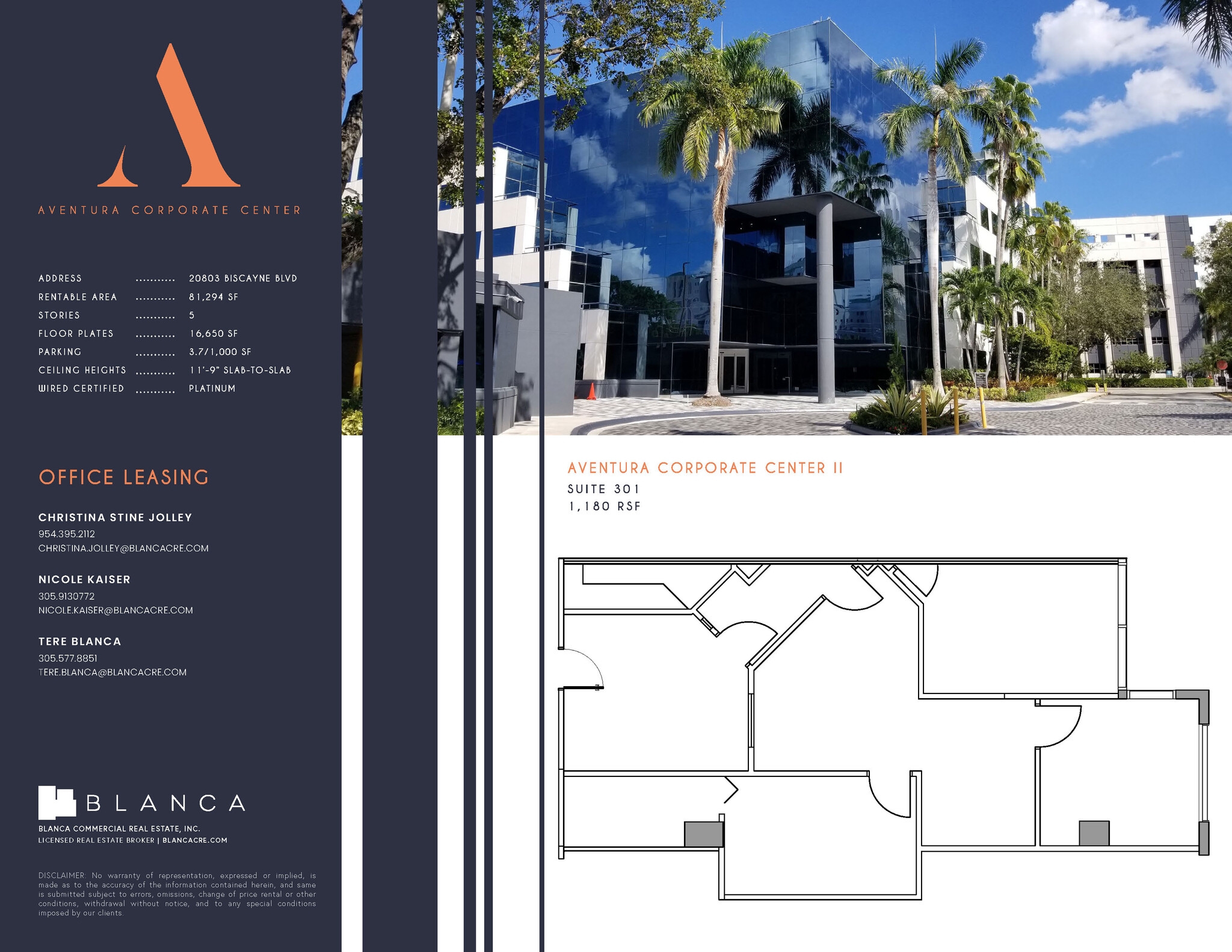 20801-20807 Biscayne Blvd, Aventura, FL à louer Plan d’étage– Image 1 sur 1