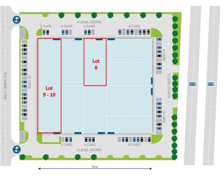 6/8 Rue Marie Curie, Coignières à louer - Plan d’étage – Image 3 sur 3