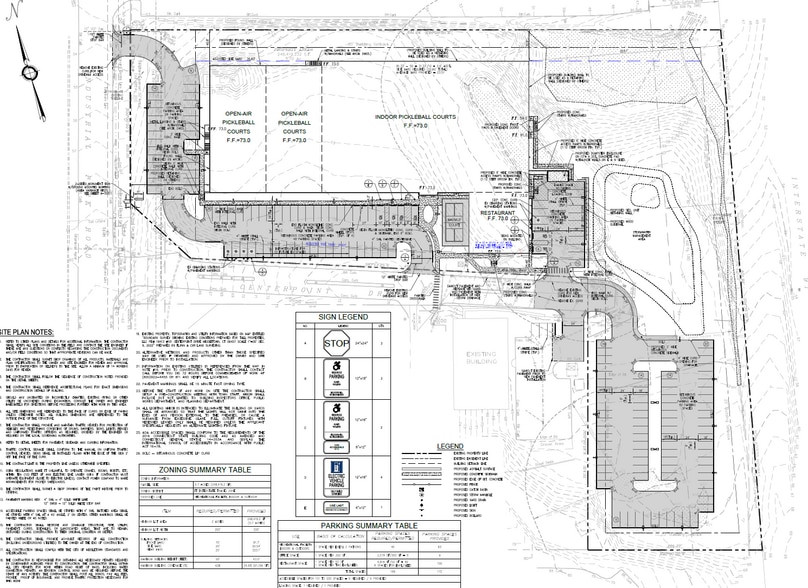 Recreational Sports Facility Pickleball Park - Terrain