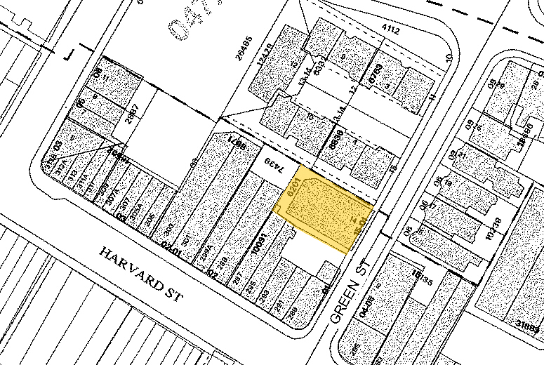 14 Green St, Brookline, MA à vendre - Plan cadastral – Image 2 sur 8