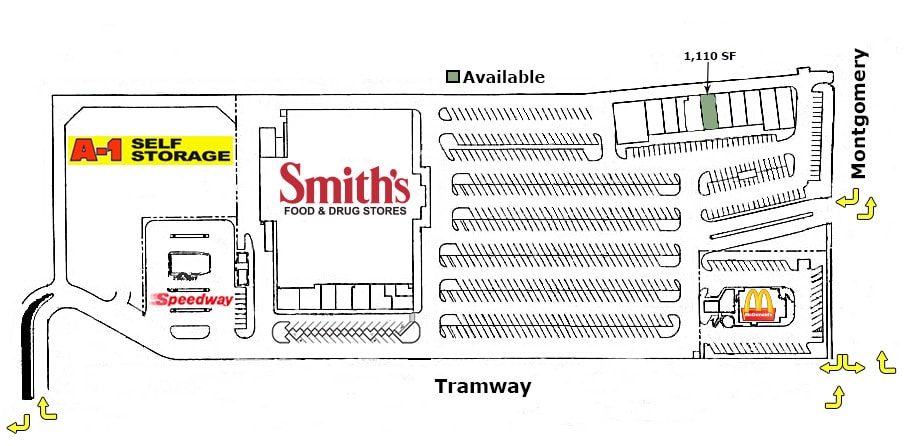 4700 Tramway Blvd NE, Albuquerque, NM à louer - Plan de site – Image 2 sur 3