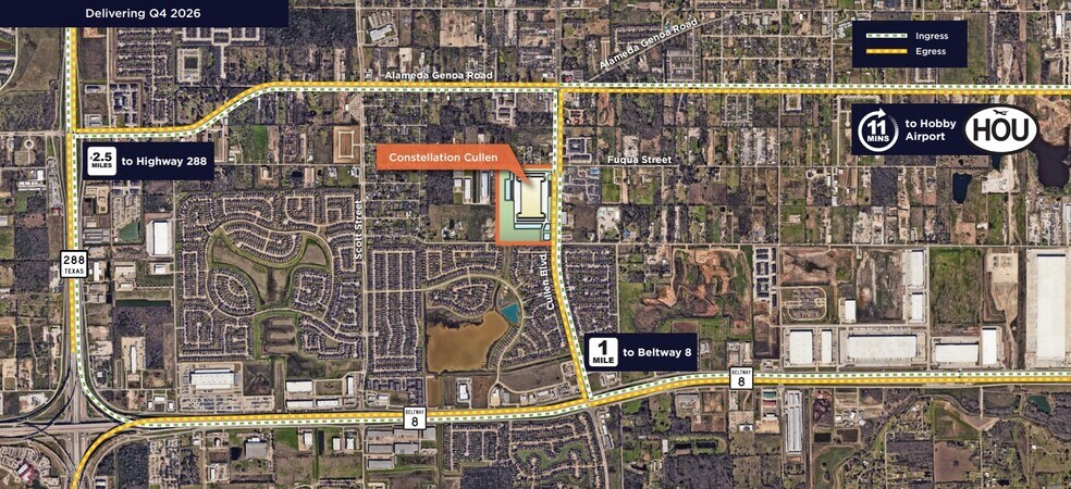 13814 Cullen Blvd, Houston, TX à louer - Aérien – Image 2 sur 2