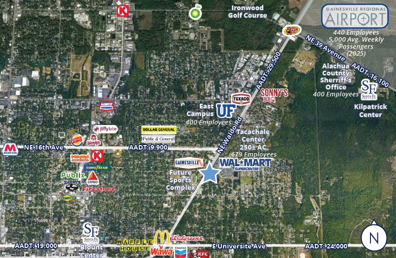 NE Waldo Rd, Gainesville, FL à vendre - Photo de l’immeuble – Image 3 sur 3
