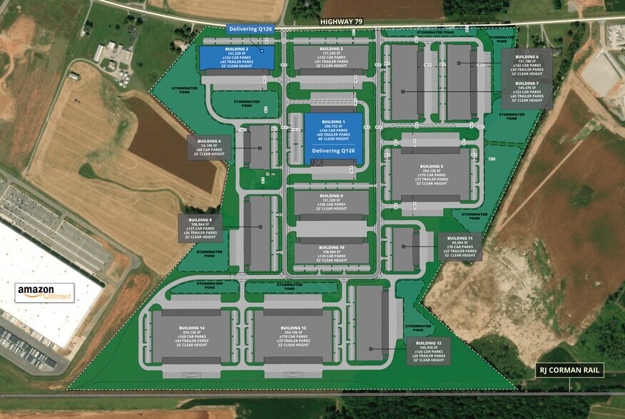 4175 Guthrie Hwy, Clarksville, TN à louer - Plan de site – Image 2 sur 2