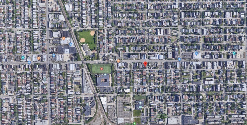 3701 W Armitage Ave, Chicago, IL à vendre - Photo de l’immeuble – Image 2 sur 3