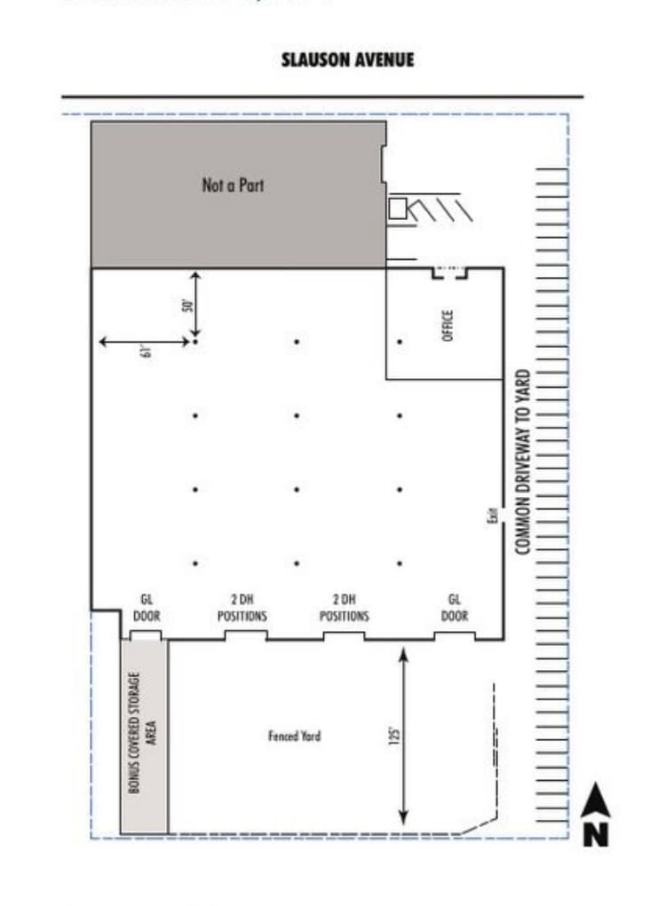 7000 E Slauson Ave, Commerce, CA à louer Plan d’étage– Image 1 sur 1