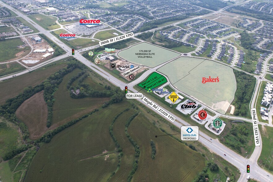 180th & Maple, Elkhorn, NE à louer - Photo de l’immeuble – Image 3 sur 6