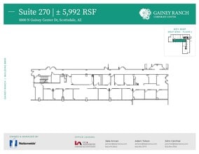 8800 N Gainey Center Dr, Scottsdale, AZ à louer Plan d’étage– Image 1 sur 1