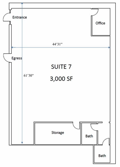 855 Worcester Rd, Framingham, MA à louer - Plan d’étage – Image 3 sur 3