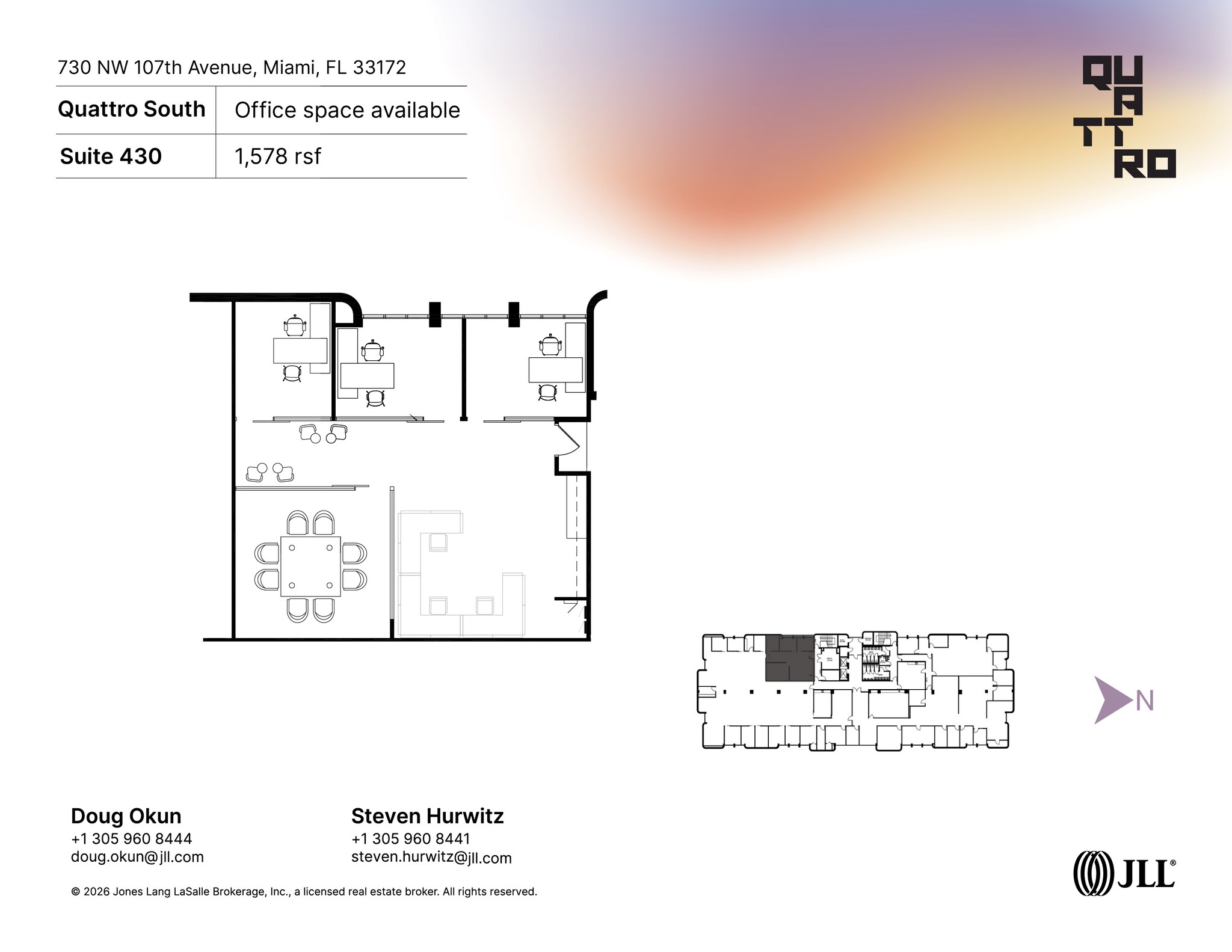 700 NW 107th Ave, Miami, FL à louer Plan d’étage– Image 1 sur 1