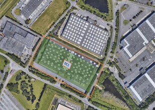 Le Plessis-Pâté - Vue aérienne  vue de carte