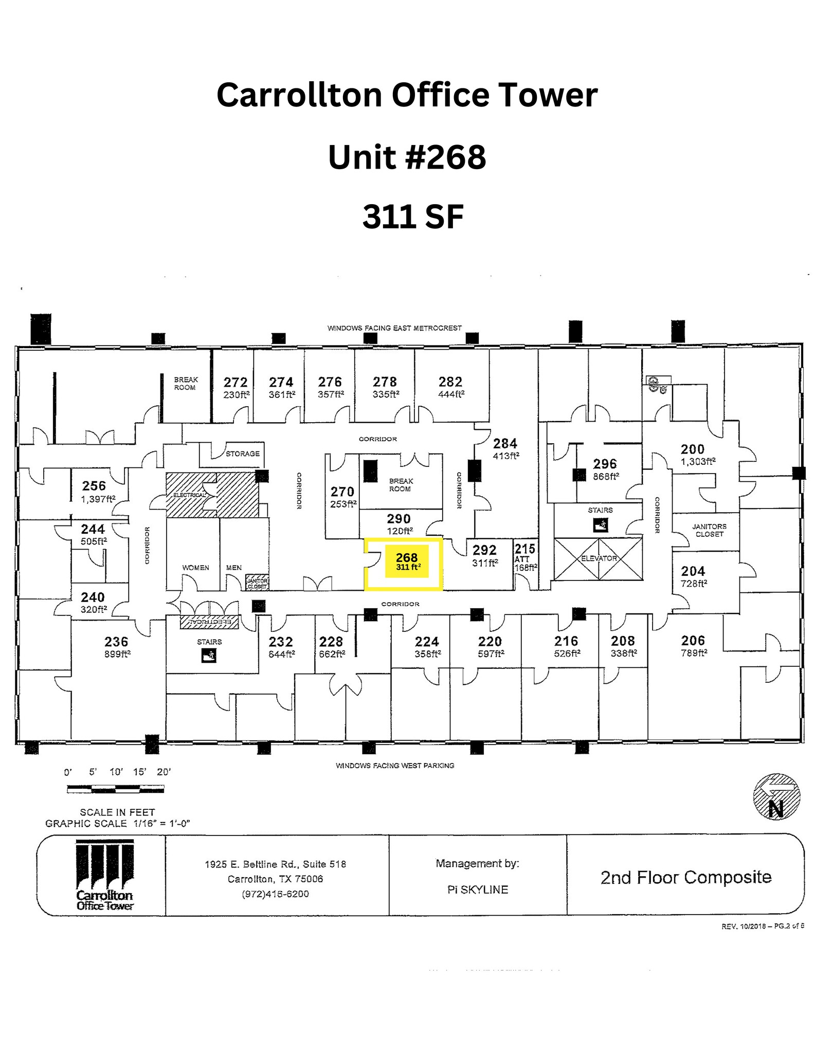 1925 E Belt Line Rd, Carrollton, TX à louer Plan de site– Image 1 sur 2