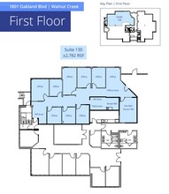1801 Oakland Blvd, Walnut Creek, CA à louer Plan d’étage– Image 1 sur 1