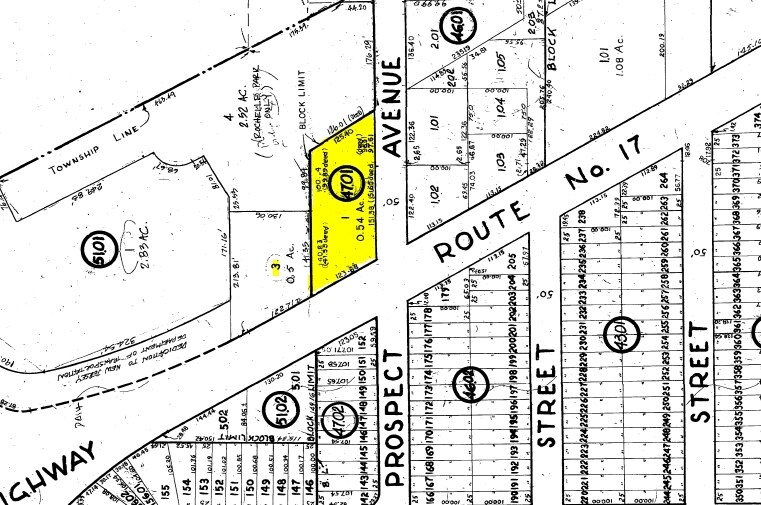 174 State Rt 17 N, Rochelle Park, NJ à louer - Plan cadastral – Image 2 sur 7