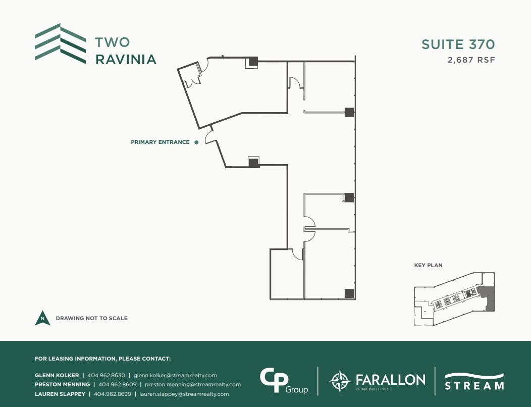 1 Ravinia Dr, Atlanta, GA à louer Plan d’étage– Image 1 sur 1