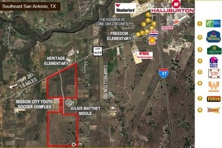 Plus de détails pour Loop 1604 S & Campbellton Rd, San Antonio, TX - Terrain à vendre