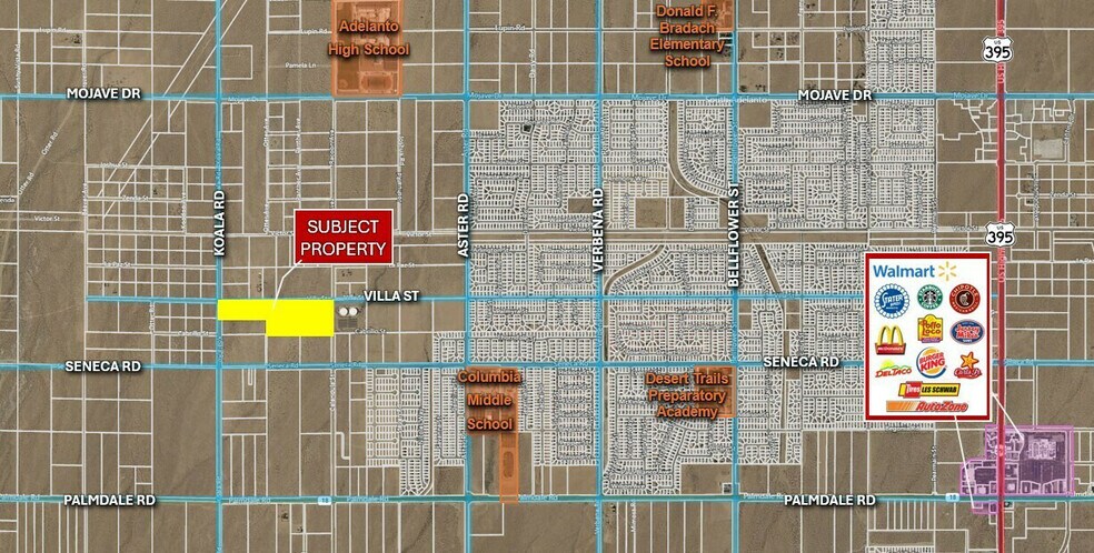 Villa St, Adelanto, CA à vendre - Photo principale – Image 1 sur 2
