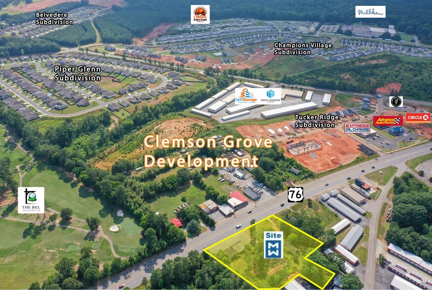 7202 Highway 76, Pendleton, SC à vendre - Photo principale – Image 1 sur 7