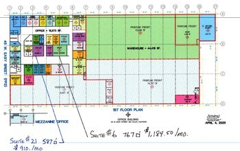 45 W Easy St, Simi Valley, CA à louer Plan d’étage– Image 1 sur 1