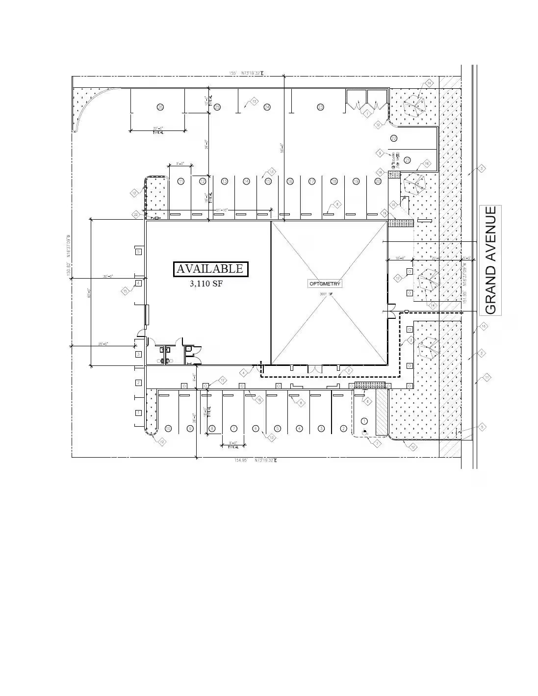 640 Grand Ave, San Marcos, CA à louer Plan d’étage– Image 1 sur 5