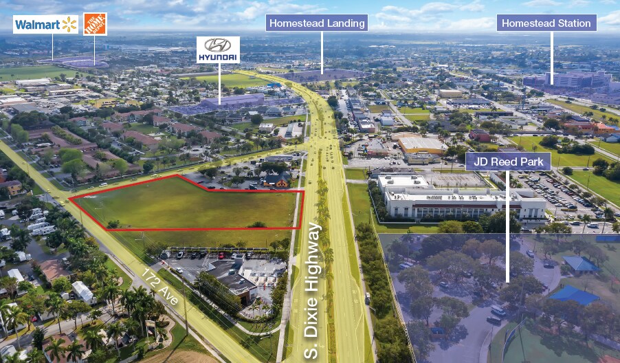 South Dixie Highway & East Mowry Drive, Homestead, FL à vendre - Photo de l’immeuble – Image 3 sur 3