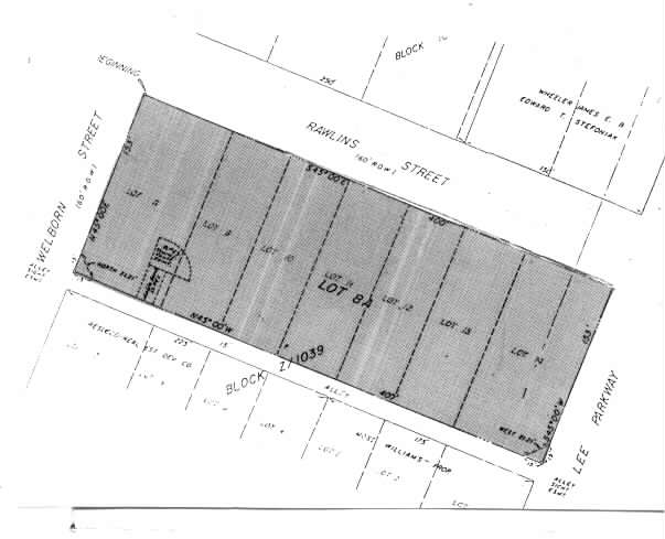 3333 Lee Pky, Dallas, TX à louer - Plan cadastral – Image 2 sur 40