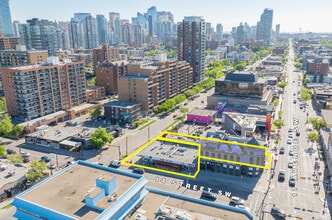 1602-1610 14th St SW, Calgary, AB - VUE AÉRIENNE vue de carte