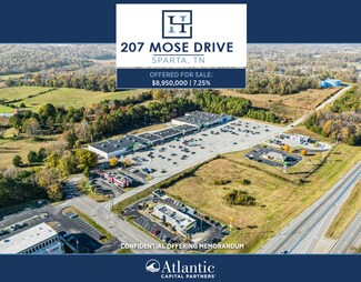 Plus de détails pour 207-231 Mose Dr, Sparta, TN - Local commercial à vendre