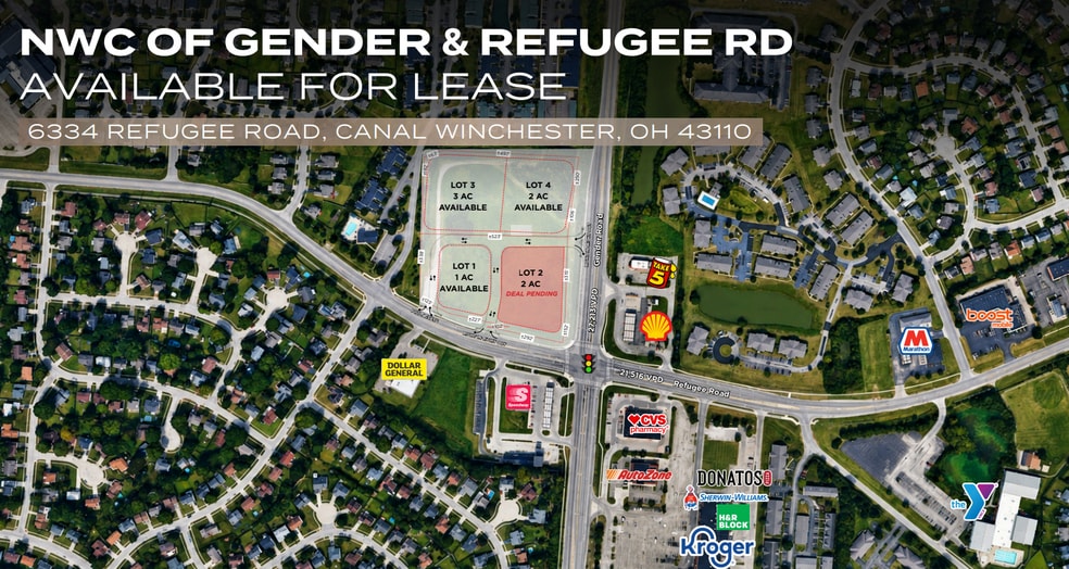 6334 Refugee Road, Canal Winchester, OH à louer - Photo principale – Image 1 sur 3