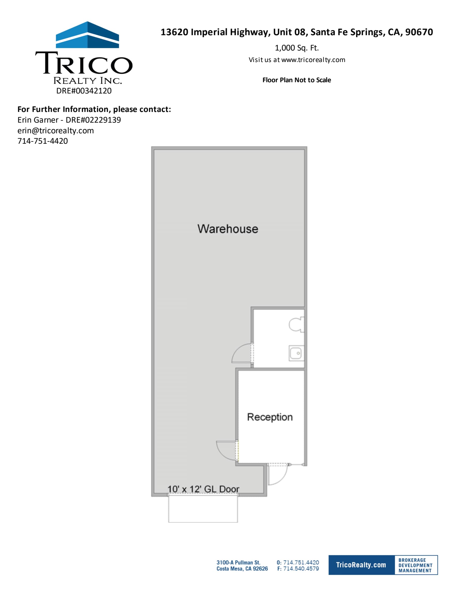 13600-13640 Imperial Hwy, Santa Fe Springs, CA à louer Plan d’étage– Image 1 sur 1