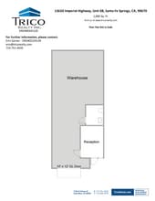 13600-13640 Imperial Hwy, Santa Fe Springs, CA à louer Plan d’étage– Image 1 sur 1