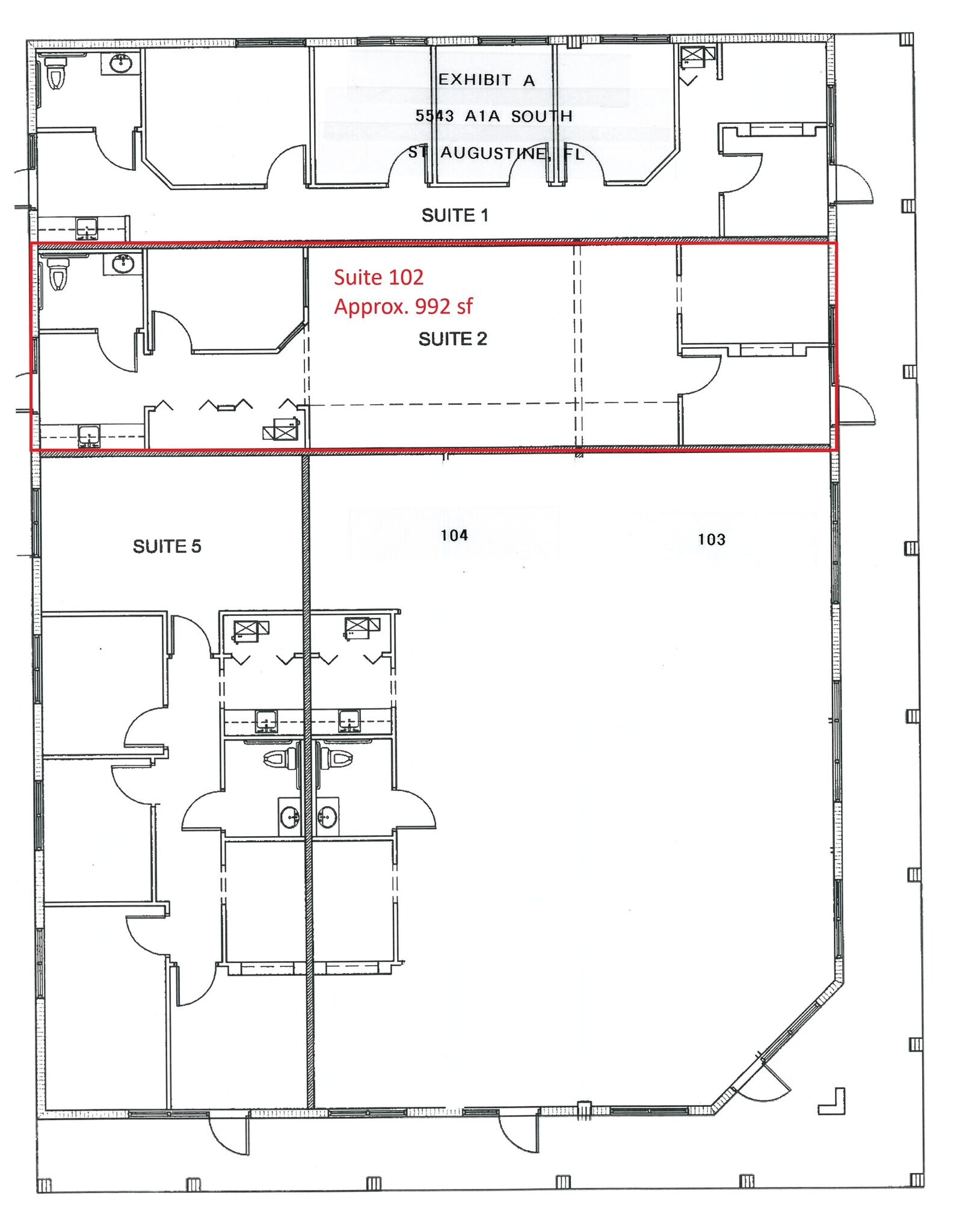 5543 A1A S, Saint Augustine, FL à louer Photo de l’immeuble– Image 1 sur 20