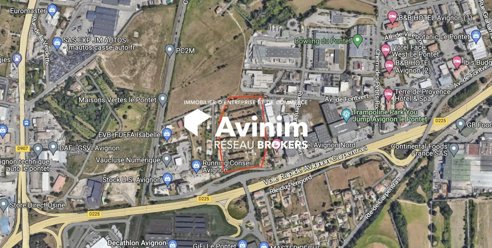 Terrain dans Le Pontet à louer Photo de l’immeuble– Image 1 sur 3