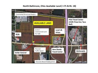 Plus de détails pour Deshler Rd, North Baltimore, OH - Terrain à vendre