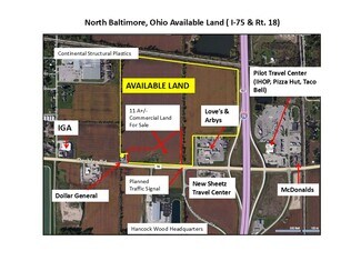 Plus de détails pour Deshler Rd, North Baltimore, OH - Terrain à vendre